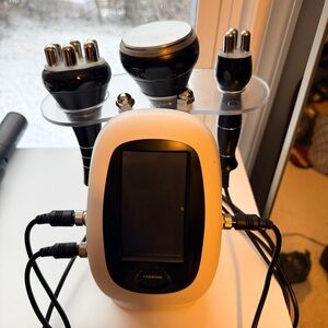 MZONG Ultrasonic Cavitation Body Sculpting Machine - Black & White